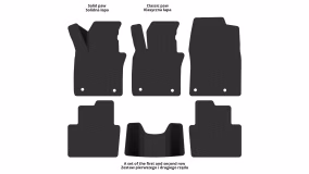 Interior mats for the Mazda CX-30 2019-… I generation Crossover - Фото 2