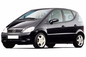 Dywaniki podłogowe do Mercedes-Benz W168/A160 A-Class 1997-2004 I generacja EU Hatchback Short