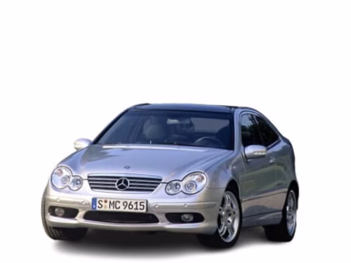 Dywaniki podłogowe do Mercedes-Benz W203 (CL203) C-Class 2001-2007 II generacja EU Coupe