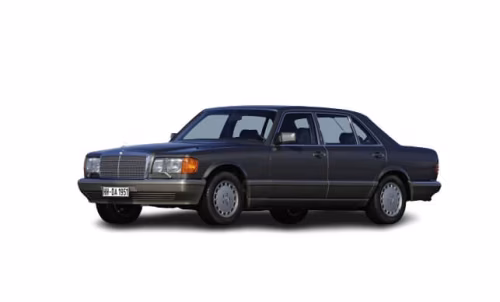 Dywaniki podłogowe do Mercedes-Benz W126 S-Class 1979-1991 II generacja EU Sedan Short