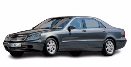 Dywaniki podłogowe do Mercedes-Benz W220 S-Class 1998-2005 IV generacja EU Sedan Short AWD