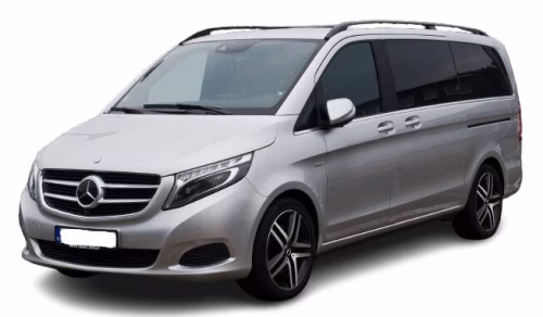Dywaniki podłogowe do Mercedes-Benz EQV/(W447) Vito V-Class 2014-… III generacja EU VAN 5-drzwiowy 8-miejscowy Long