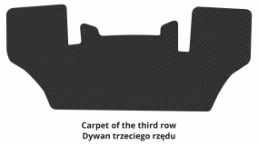 Dywaniki podłogowe do Mercedes-Benz W251 R-Class 2005-2017 I generacja EU Minivan 7-miejscowy Short - Фото 4