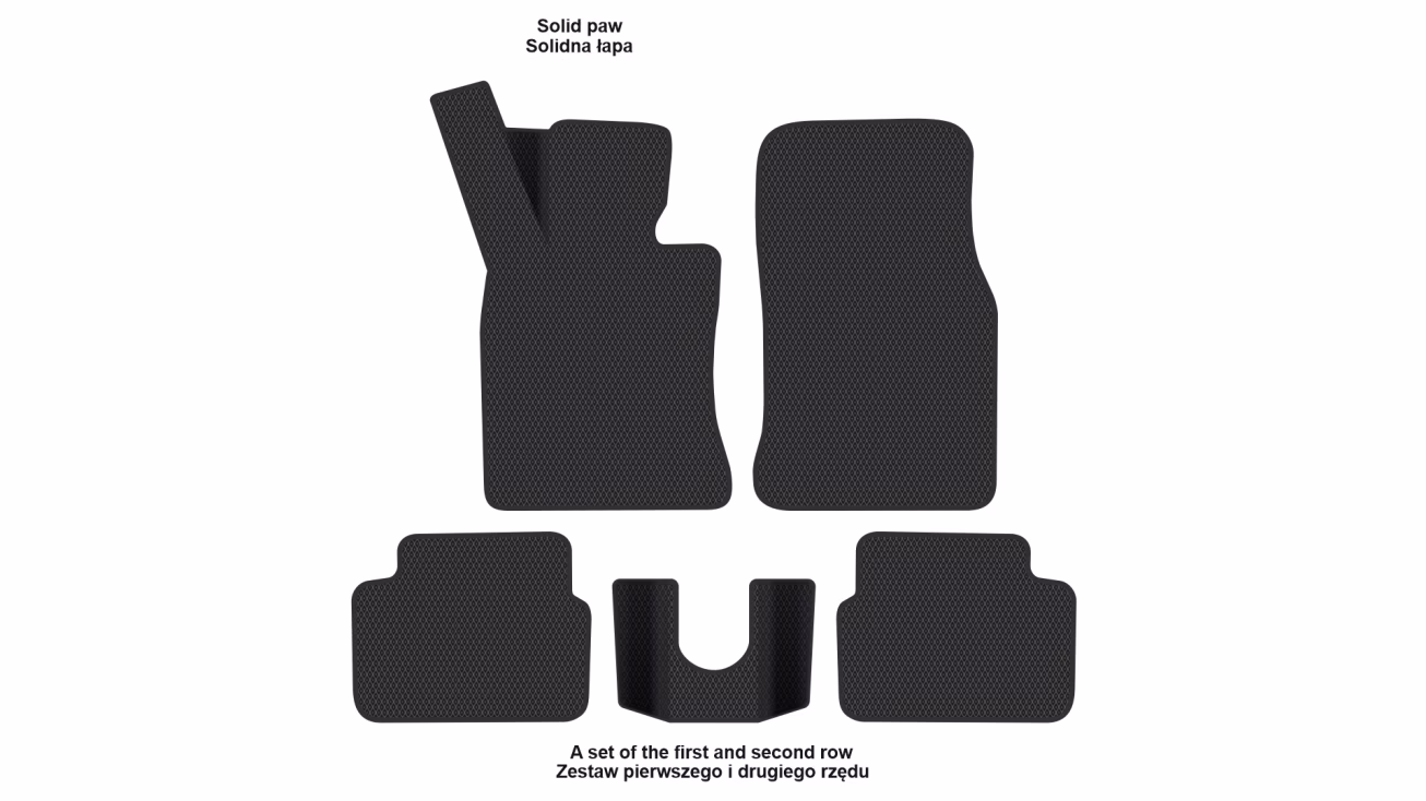 Interior mats for the Mini Clubman (R55) 2007-2014 I generation EU Hatchback - Фото 2