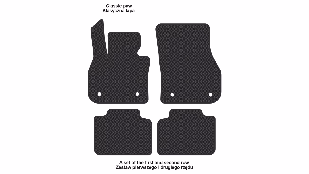 Interior mats for the Mini Countryman (U25) 2024-… III generation EU Crossover - Фото 2