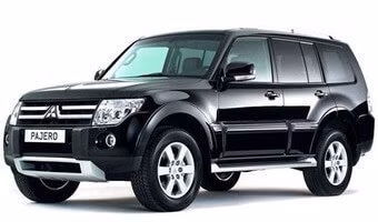 Dywaniki podłogowe do Mitsubishi Pajero Wagon (V80) 2006-2021 IV generacja EU Crossover 5-drzwiowy 7-miejscowy