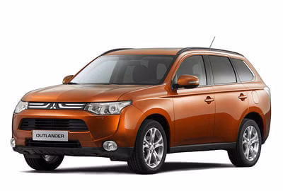 Dywaniki podłogowe do Mitsubishi Outlander 2012-… III generacja EU Crossover 5-miejscowy