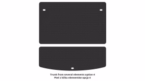 Interior mats for the Mitsubishi Outlander 2012-… III generation US Crossover 7-seater - Фото 4