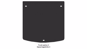 Interior mats for the Mitsubishi Outlander 2012-… III generation US Crossover 7-seater - Фото 5