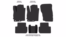 Interior mats for the Mitsubishi Eclipse Cross 2020-… I generation EU Crossover restyling - Фото 2