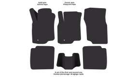 Interior mats for the Mitsubishi Lancer IX 2000-2009 IX generation EU Sedan - Фото 3