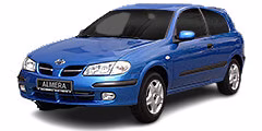 Dywaniki podłogowe do Nissan Almera (N16) 2000-2006 II generacja EU Hatchback