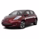 Interior mats for the Nissan Leaf (AZE0) 2013-2017 I generation Hatchback restyling