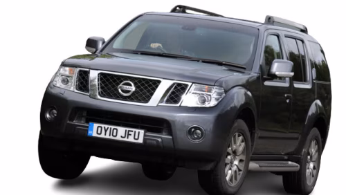 Dywaniki podłogowe do Nissan Pathfinder R51 2010-2014 III generacja EU Crossover po restylingu 7-miejscowy