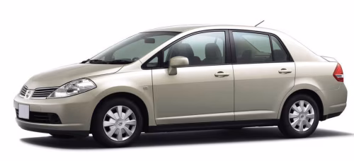 Dywaniki podłogowe do Nissan Tiida C11 2004-2011 I generacja EU Sedan
