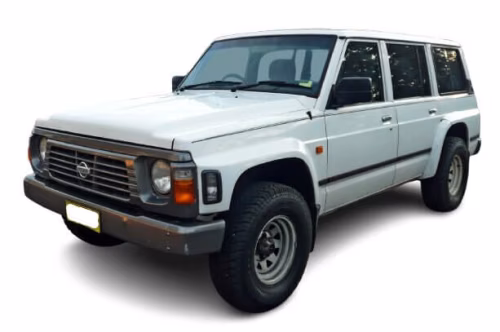 Dywaniki podłogowe do Nissan Patrol Y-60 1987-1998 IV generacja EU Crossover 5-drzwiowy
