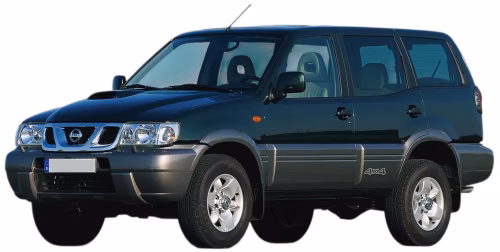 Dywaniki podłogowe do Nissan Terrano R20 1993-2007 II generacja EU Crossover 5-drzwiowy