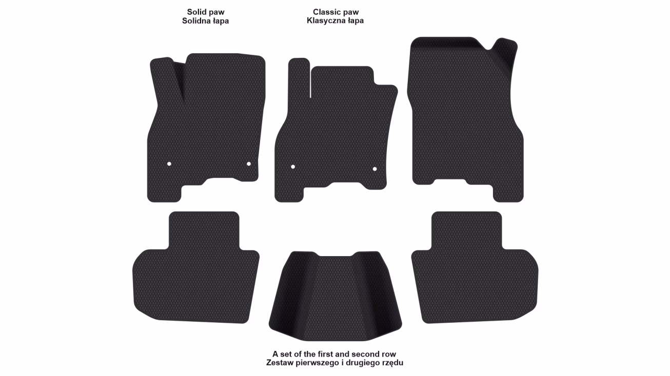 Interior mats for the Nissan Leaf (AZE0) 2013-2017 I generation Hatchback restyling - Фото 2