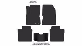 Dywaniki podłogowe do Nissan Versa C17 2014-2019 II generacja US Sedan po restylingu - Фото 3