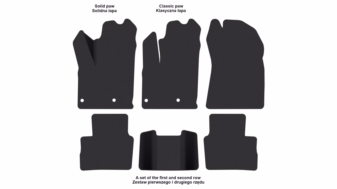 Interior mats for the Nissan Qashqai J12 2021-… III generation EU Crossover - Фото 2