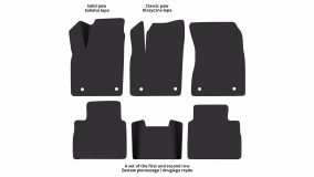 Interior mats for the Nissan X-Trail (T33) e-Power 2021-… IV generation EU Crossover 7-seater - Фото 6