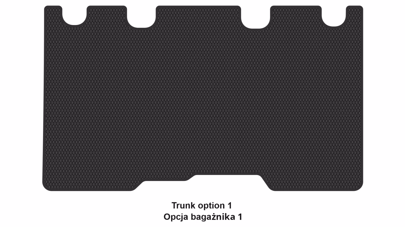 Interior mats for the Nissan NV300 2016-2021 I generation EU Minivan L1-L2 - Фото 6