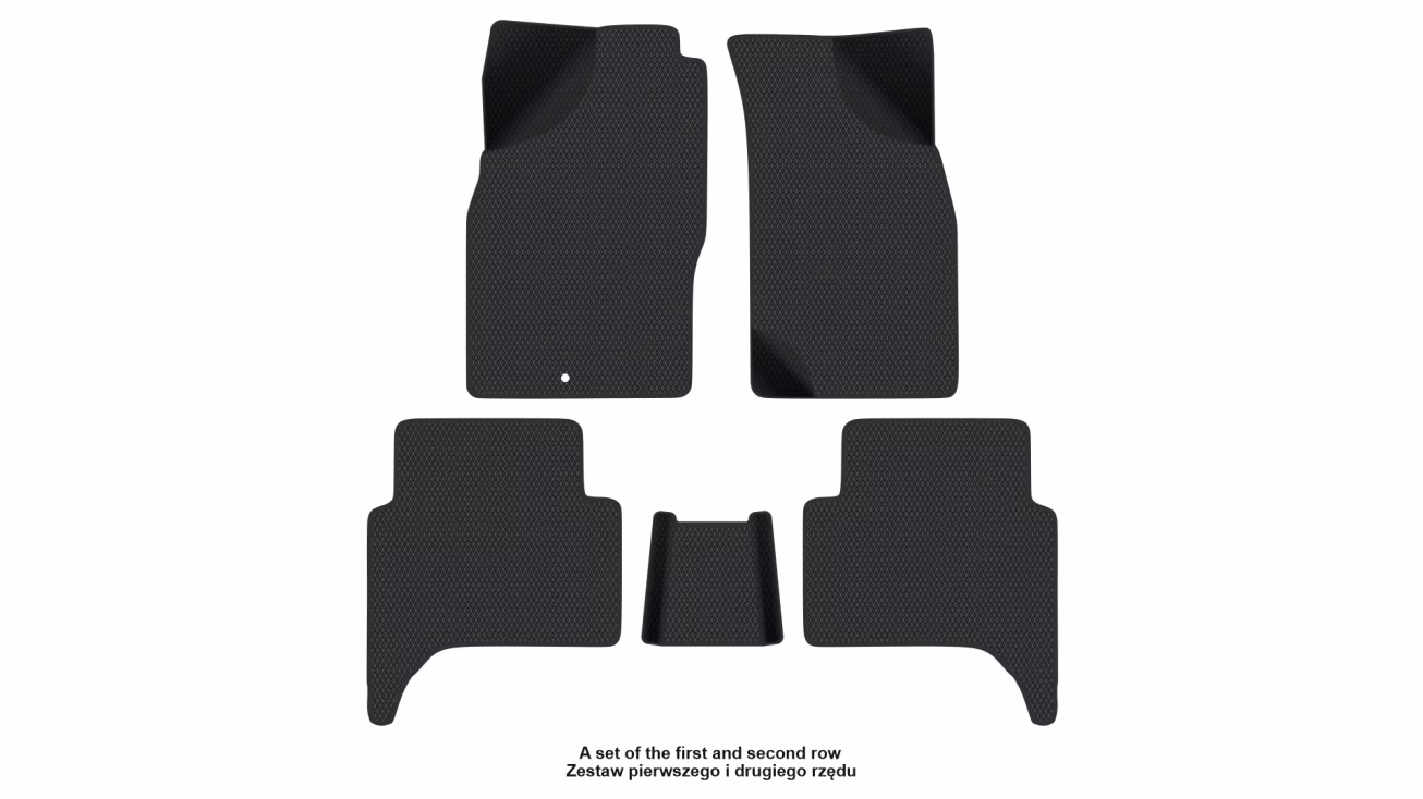 Interior mats for the Nissan X-Terra WD22 1999-2005 I generation US Crossover - Фото 2