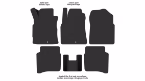 Interior mats for the Nissan Primera P12 2002-2007 III generation EU Sedan - Фото 3