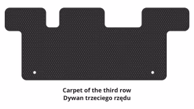 Interior mats for the Nissan Patrol Y-62 2010-2024 VI generation EU Crossover - Фото 3