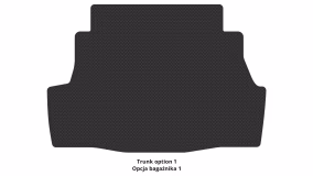 Interior mats for the Nissan Almera Classic (B10) 2006-2012 I generation EU Sedan - Фото 2