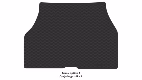 Interior mats for the Nissan Bluebird (U12) 1987-1992 VIII generation JP Sedan - Фото 2