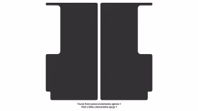Dywaniki podłogowe do Nissan Navara NP300 D23 2014-2025 IV generacja EU Pickup 4-drzwiowy - Фото 2