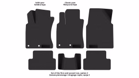 Dywaniki podłogowe do Nissan Qashqai J10 2010-2013 I generacja EU Crossover po restylingu - Фото 4