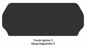 Dywaniki podłogowe do Opel Zafira A 2003-2005 I generacja EU Minivan po restylingu 7-miejscowy - Фото 3