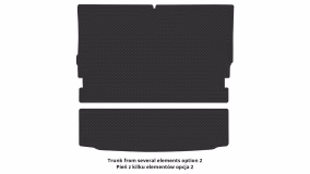 Dywaniki podłogowe do Opel Zafira B 2008-2014 II generacja EU Minivan po restylingu 7-miejscowy - Фото 2