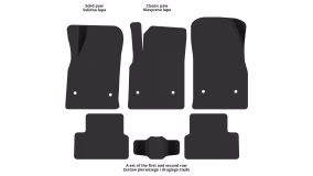 Dywaniki podłogowe do Opel Astra J 2009-2012 IV generacja EU Universal przed restylingiem 5-drzwiowy - Фото 3
