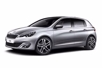 Dywaniki podłogowe do Peugeot 308 SW 2013-2017 II generacja EU Universal przed restylingiem