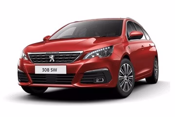 Dywaniki podłogowe do Peugeot 308 SW 2017-2021 II generacja EU Universal po restylingu
