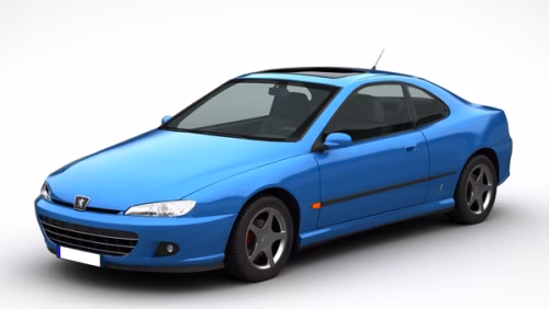 Dywaniki podłogowe do Peugeot 406 1995-2004 I generacja EU Coupe