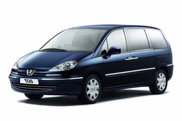 Dywaniki podłogowe do Peugeot 807 2002-2014 I generacja EU Minivan 7-miejscowy