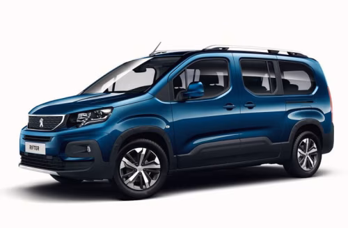 Dywaniki podłogowe do Peugeot Rifter L2 2018-… I generacja EU VAN 7-miejscowy Long