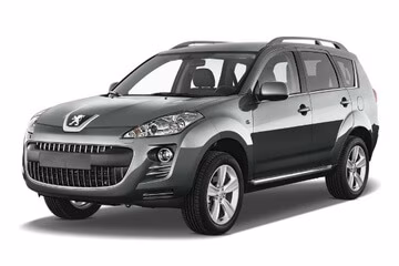 Dywaniki podłogowe do Peugeot 4007 2007-2013 I generacja EU Crossover 7-miejscowy