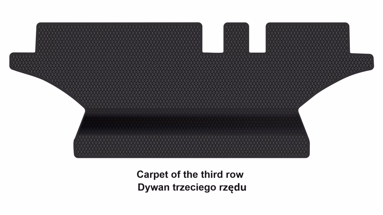 Interior mats for the Peugeot 5008-e (P67) 2024-… III generation EU Crossover 7-seater Electro - Фото 3