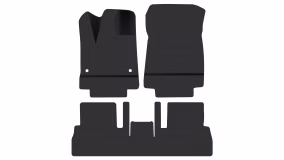 Interior mats for the Peugeot Rifter L2 2018-… I generation EU VAN 5-seater Long - Фото 5