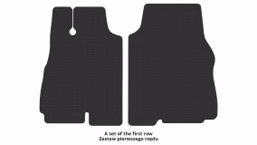 Interior mats for the Peugeot Boxer 1994-2006 I generation EU VAN - Фото 2