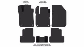 Interior mats for the Peugeot 308 2013-2021 II generation EU Hatchback 5-door - Фото 4