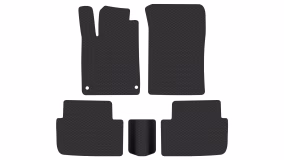 Interior mats for the Peugeot 407 2004-2010 I generation EU Coupe - Фото 2