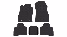 Interior mats for the Peugeot Bipper 2008-2018 I generation EU Minivan - Фото 2