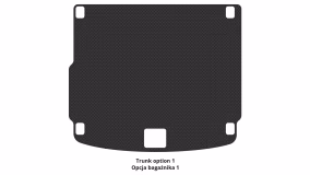 Interior mats for the Porsche Cayenne 92A 2010-2014 II generation EU Crossover pre-restyling - Фото 4
