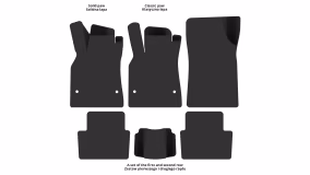 Interior mats for the Renault Fluence 2009-2017 I generation EU Sedan - Фото 2